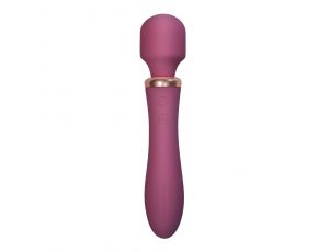 Masażer wibracyjny Jinx Crushious czerwone wino 21 cm