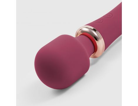 Masażer wibracyjny Jinx Crushious czerwone wino 21 cm - 9