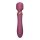 Masażer wibracyjny Jinx Crushious czerwone wino 21 cm