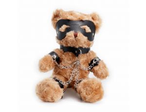 Miś bondage Crushito Crushious czarny 31 cm