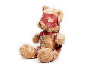 Miś bondage Crushito Crushious czerwony 31 cm
