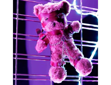 Miś bondage Crushito Crushious czerwony 31 cm - 6