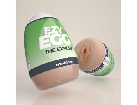 Masturbator jajko Crushious Ezy Egg 8,7 cm - 8