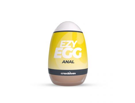 Masturbator analny Crushious Ezy Egg 8,7 cm
