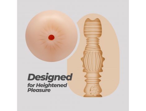 Masturbator analny Crushious Ezy Egg 8,7 cm - 5