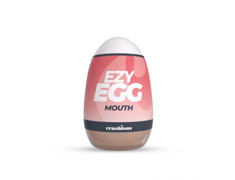 Masturbator jajko Crushious Ezy Egg oralny 8,7 cm