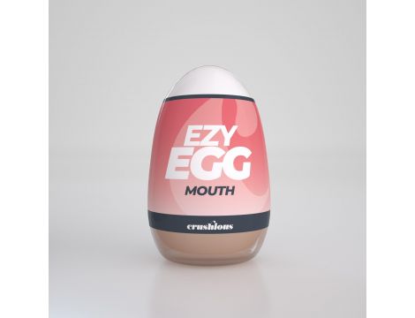 Masturbator jajko Crushious Ezy Egg oralny 8,7 cm - 2