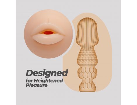 Masturbator jajko Crushious Ezy Egg oralny 8,7 cm - 10