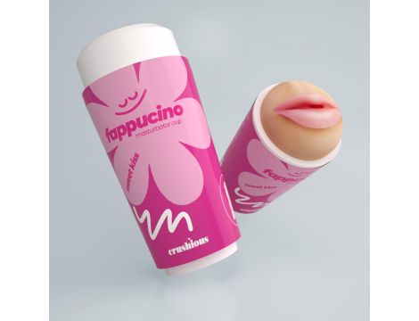 Przenośny masturbator oralny Crushious Fappucino Sweet Kiss - 4