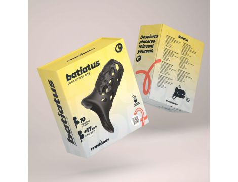 Wibrująca nakładka na penisa Crushious Batiatus silikonowa 12 cm - 10