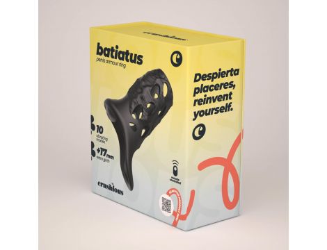 Wibrująca nakładka na penisa Crushious Batiatus silikonowa 12 cm - 11