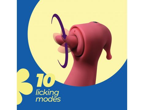 Stymulator ssący Crushious Saci silikonowy USB 17,7 cm - 10