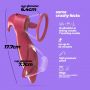 Stymulator ssący Crushious Saci silikonowy USB 17,7 cm - 9