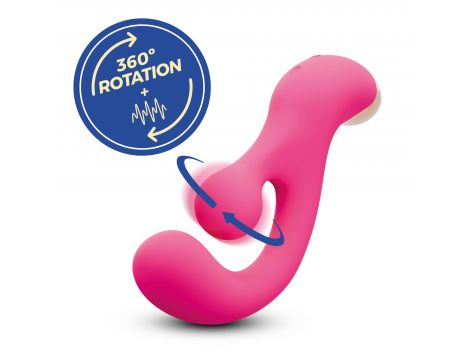 CRUSHIOUS PLEASER VIBRATOR WITH ROTATING STIMULATION - 4