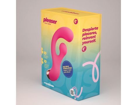 CRUSHIOUS PLEASER VIBRATOR WITH ROTATING STIMULATION - 8