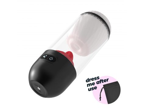 Masturbator rotacyjny Crushious Slurpy 2 w 1 USB 22 cm - 3