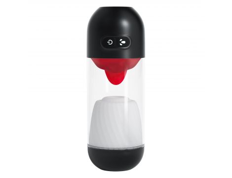 Masturbator rotacyjny Crushious Slurpy 2 w 1 USB 22 cm - 2