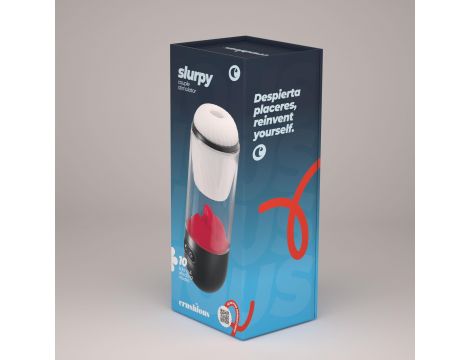 Masturbator rotacyjny Crushious Slurpy 2 w 1 USB 22 cm - 7