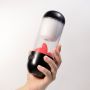 Masturbator rotacyjny Crushious Slurpy 2 w 1 USB 22 cm - 11
