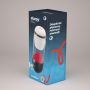 Masturbator rotacyjny Crushious Slurpy 2 w 1 USB 22 cm - 8