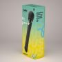 Różdżkowy masażer Crushious Holly silikonowy czarny USB 30 cm - 13