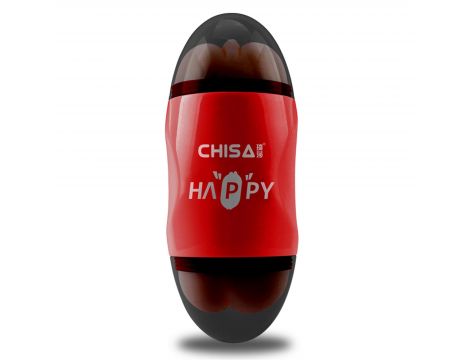 Masturbator Happy Cup usta i pochwa z wibracją MX