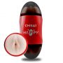Masturbator Happy Cup usta i pochwa z wibracją MX - 4