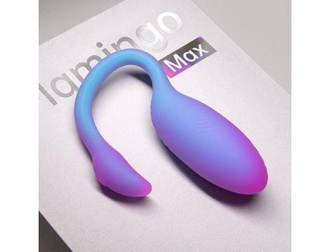 Wibrator noszony Magic Motion Flamingo Max niebieski z aplikacją - 5