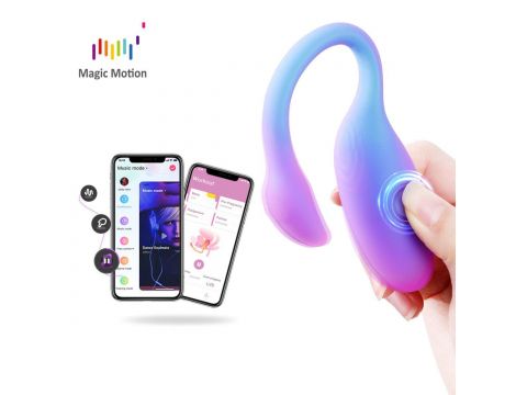 Wibrator noszony Magic Motion Flamingo Max niebieski z aplikacją - 9