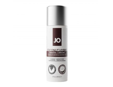 Lubrykant hybrydowy kokosowy JO 60 ml biały - 2