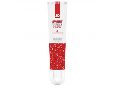 Żel JO Sweet Berry Heat truskawkowy 10 ml - 2