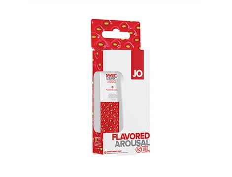 Żel JO Sweet Berry Heat truskawkowy 10 ml - 4