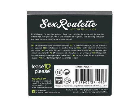 Gra erotyczna Sex Roulette Foreplay Tease & Please - 5