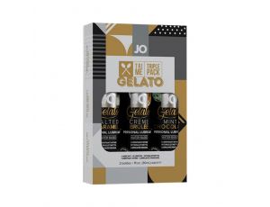 Zestaw lubrykantów JO Gelato 3 x 30 ml trzy smaki