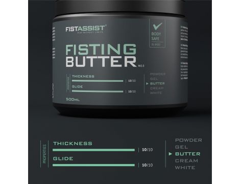 Olejkowe masło do fistingu Fist Assist Cobeco 500ml - 3