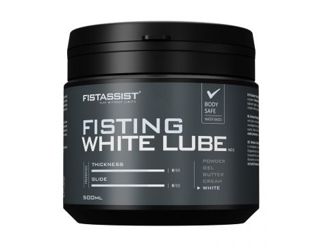 Gęsty biały lubrykant do fistingu Fist Assist Cobeco 500ml