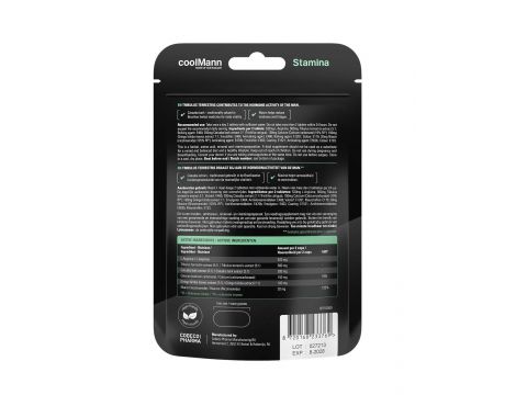 Tabletki CoolMann Stamina na wytrzymałość 60 sztuk - 2