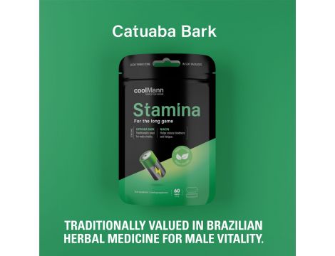 Tabletki CoolMann Stamina na wytrzymałość 60 sztuk