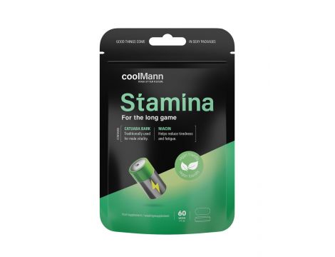 Tabletki CoolMann Stamina na wytrzymałość 60 sztuk - 4