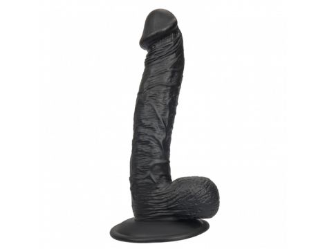 Rocket john 8,7 inch black  realistic  dildo  8,7  inch /  22 cm - 2