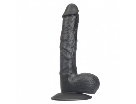 Rocket john 9,1 inch black  realistic  dildo  9,1  inch /  23 cm