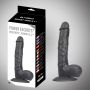 Rocket john 9,1 inch black  realistic  dildo  9,1  inch /  23 cm - 3