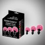 Bunny plug 3 - pack  black with pink tail starter 3 - pack - 2