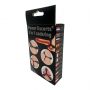 Power Escorts - BR185 - 3 In 1 Cockring - Super Flexible - Colour box - 3