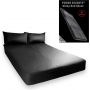 Power Escorts - BR190 - Kinky Bed Sheet Black - 160 x 227 CM - 3