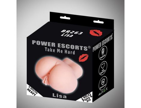 Masturbator-Take Me Hard Lisa-Pussy & Ass Masturbator 900gr Flesh - 3