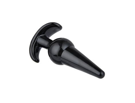 Plug-Quatro Anal Plugs Starter Set- 4-Pack Black - 7