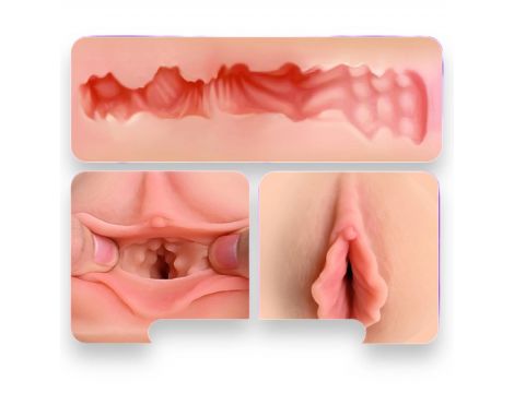 Masturbator realistyczny Power Escorts Kinky Teen 24 cm - 2