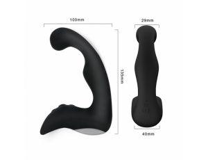 New prostate stimulator black rechargeable prostate stimulator