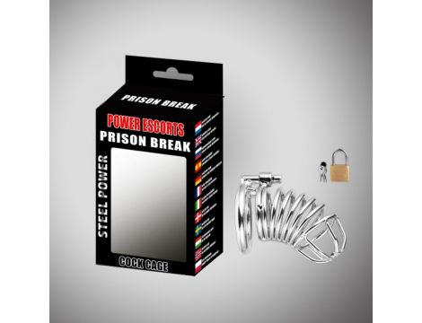 Prison BReak metal large  50 mm with lock
